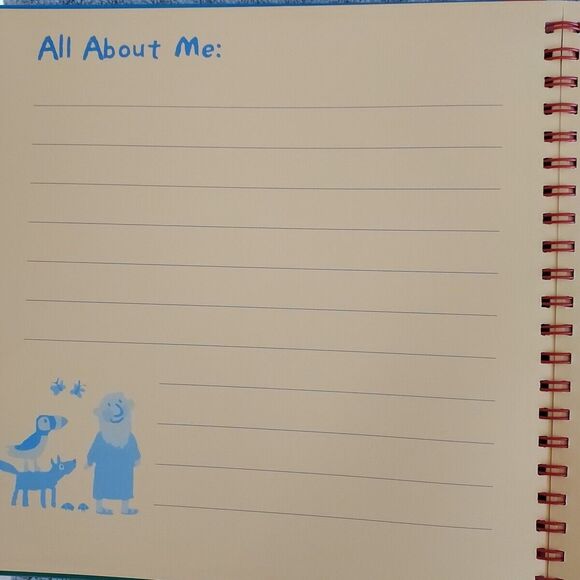 Noah's Ark Scrapbook Memory Memories Keepsake Album Baby Book Kids 11" x 11" - Picture 6 of 11